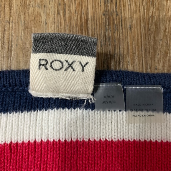 Roxy Coachella Vibes Sweater Crop - Picture 4 of 5